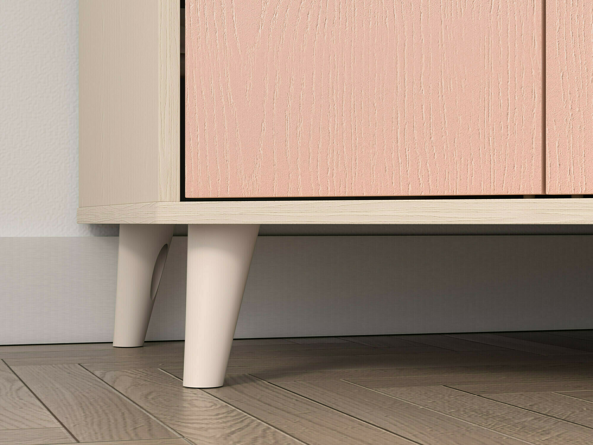 Conjuntos para quartos de criança Tortoli 113 (Rosé)