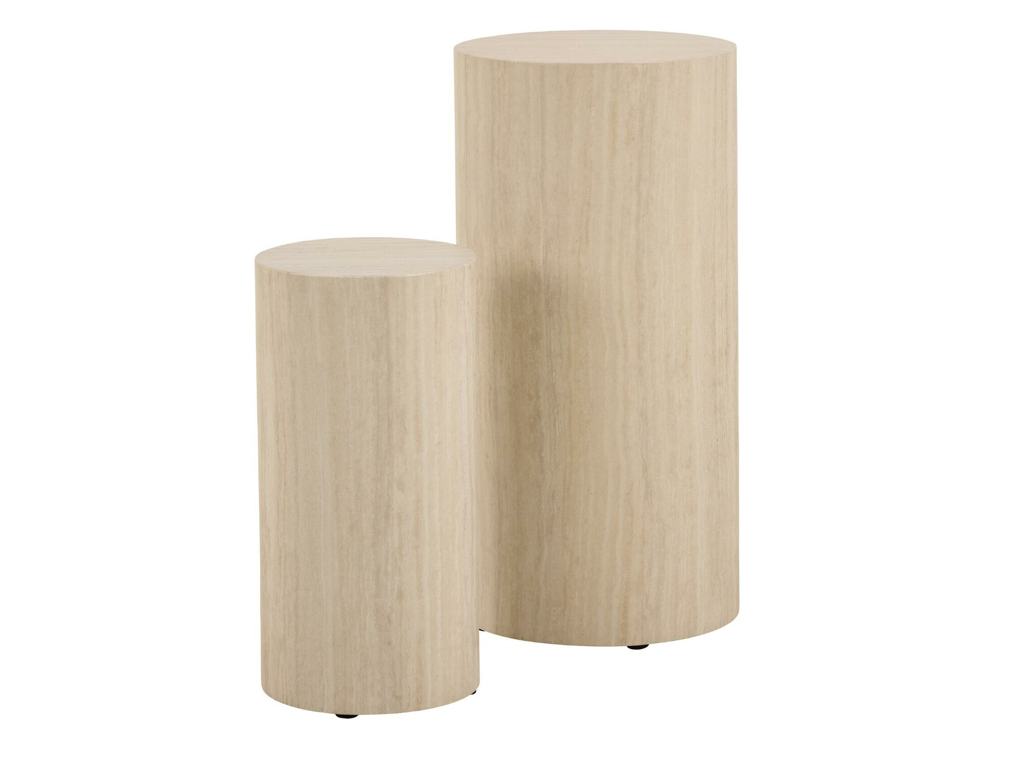 Conjunto de mesas de apoio Norsica 912 (Bege)