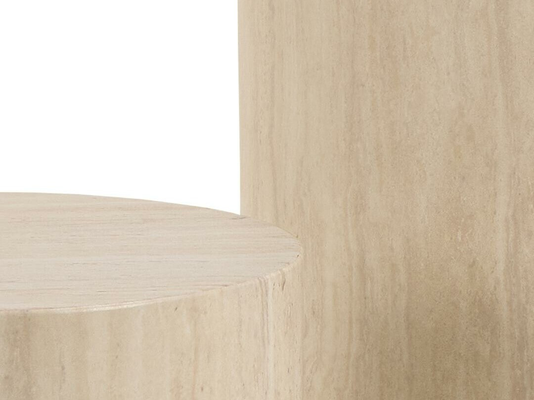 Conjunto de mesas de apoio Norsica 912 (Bege)