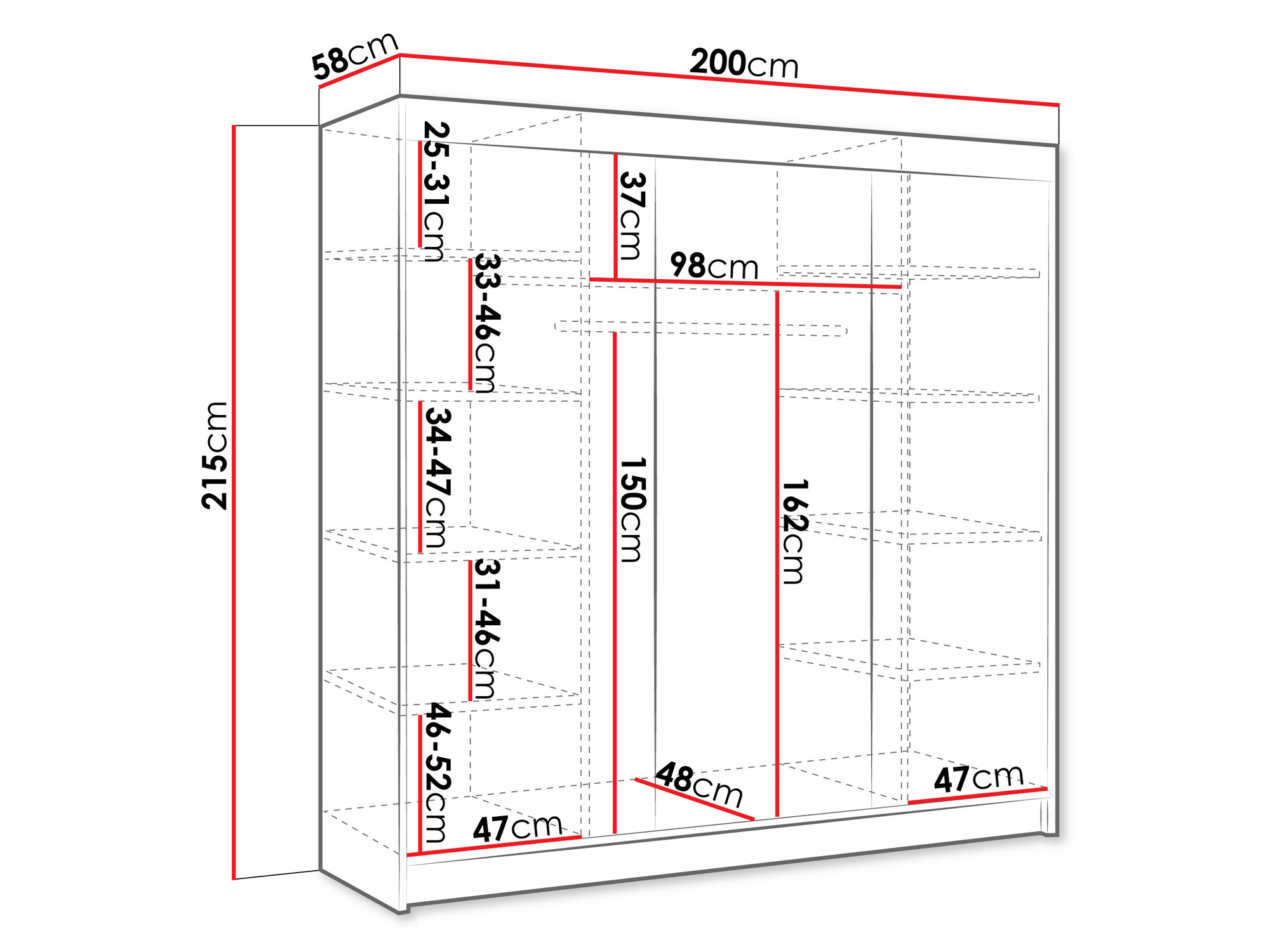 Roupeiro Closico Durion II (Branco)