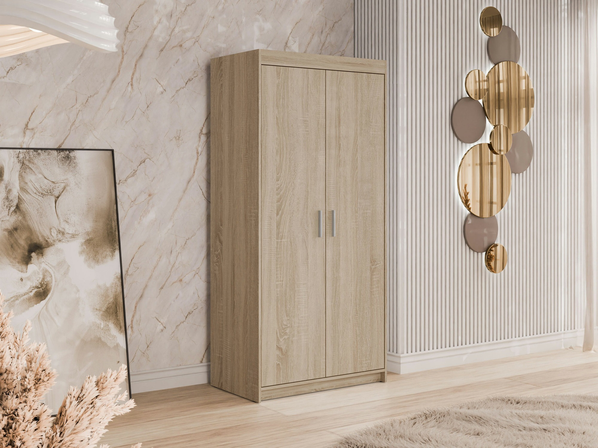 Roupeiro Novduni 100 (Carvalho sonoma)