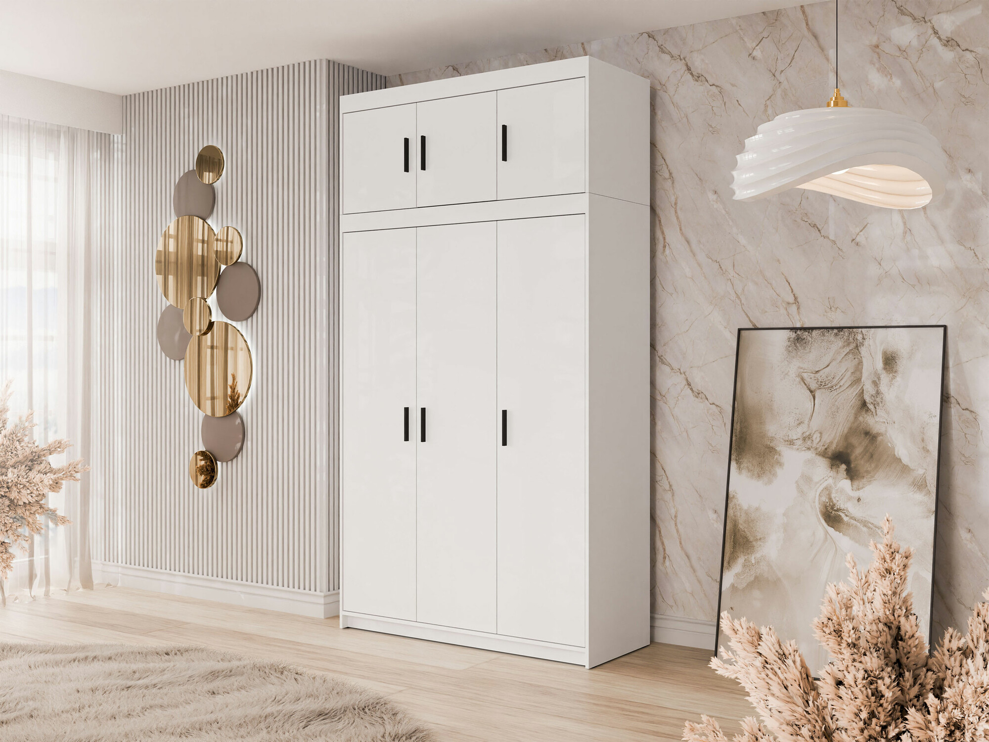 Roupeiro Novduni 104 (Branco)