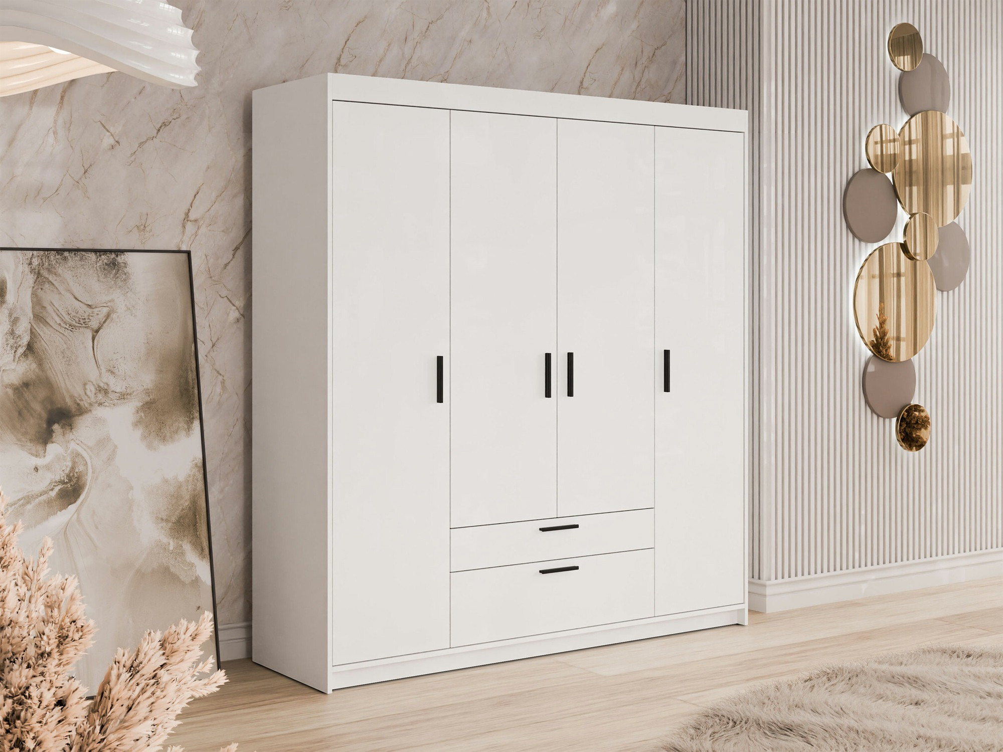 Roupeiro Novduni 107 (Branco)