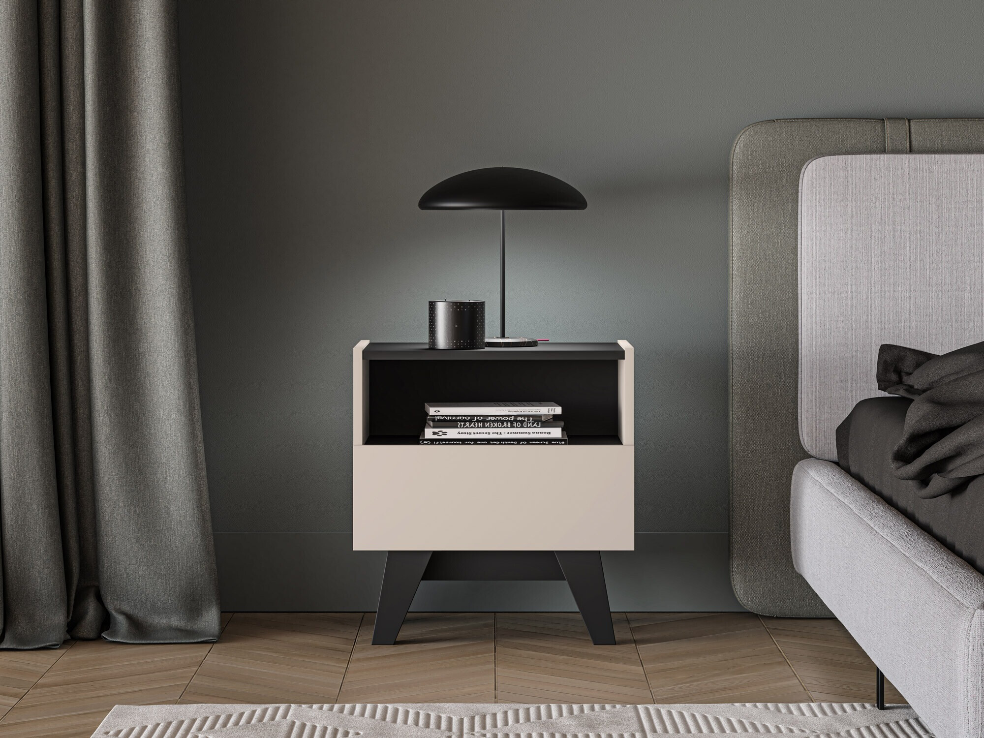 Mesa de cabeceira Evateno 105