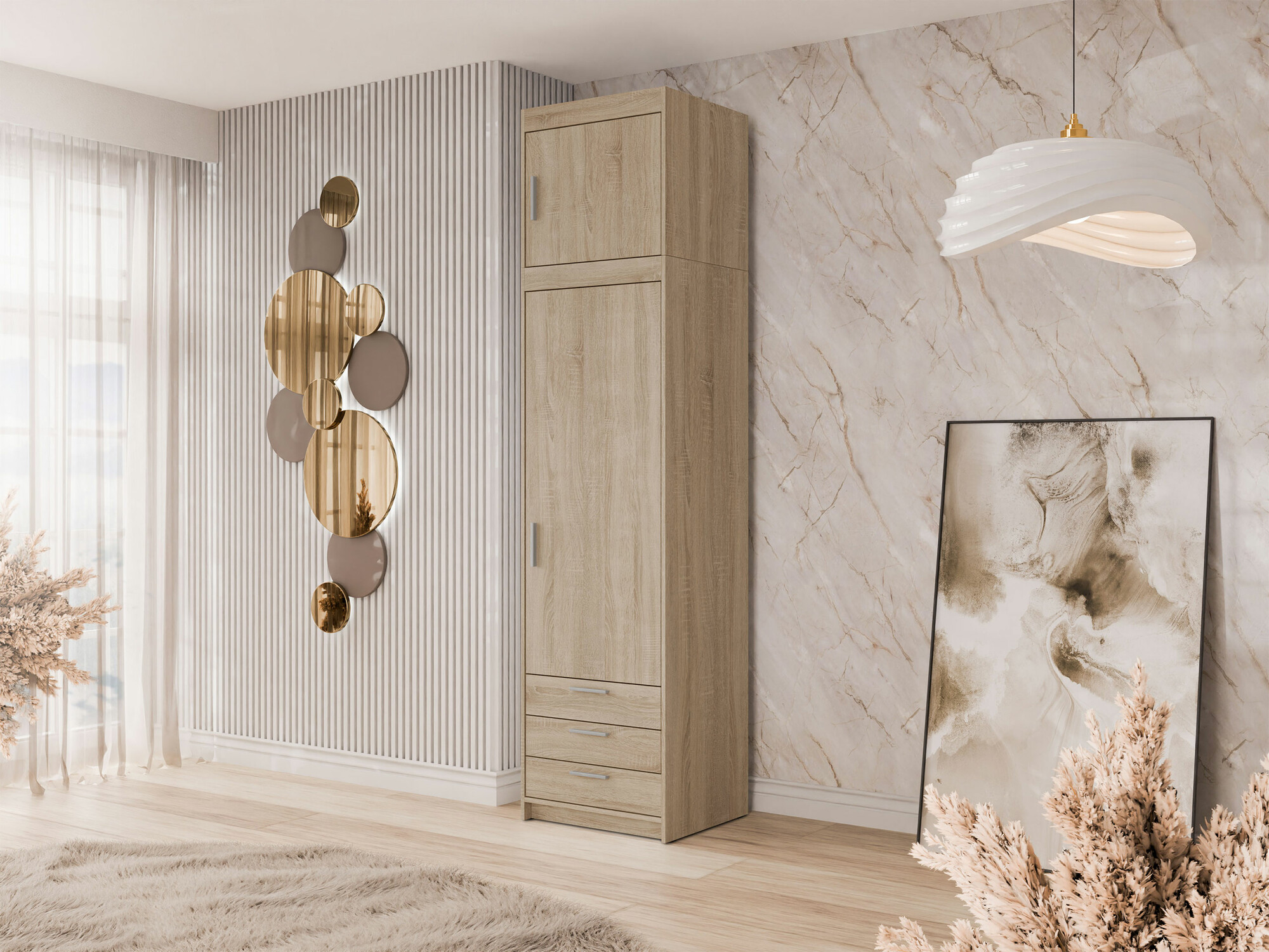 Estante Novduni 111 (Carvalho sonoma)