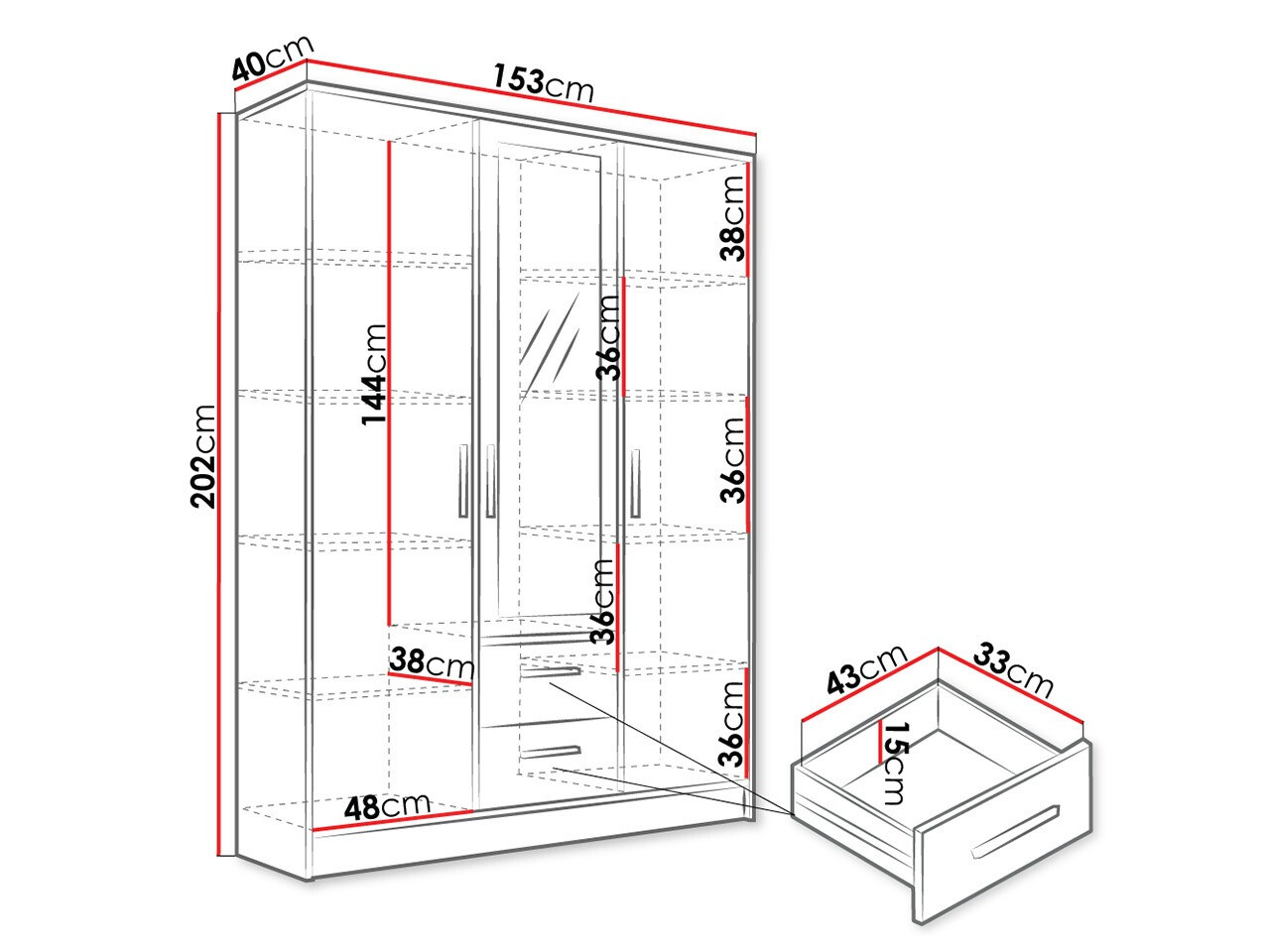 Roupeiro Comfivo Pastor