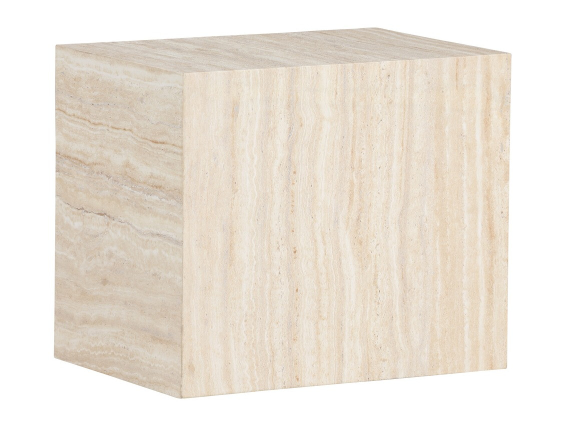 Mesa de apoio Dallas 5005 (Claro Travertine)