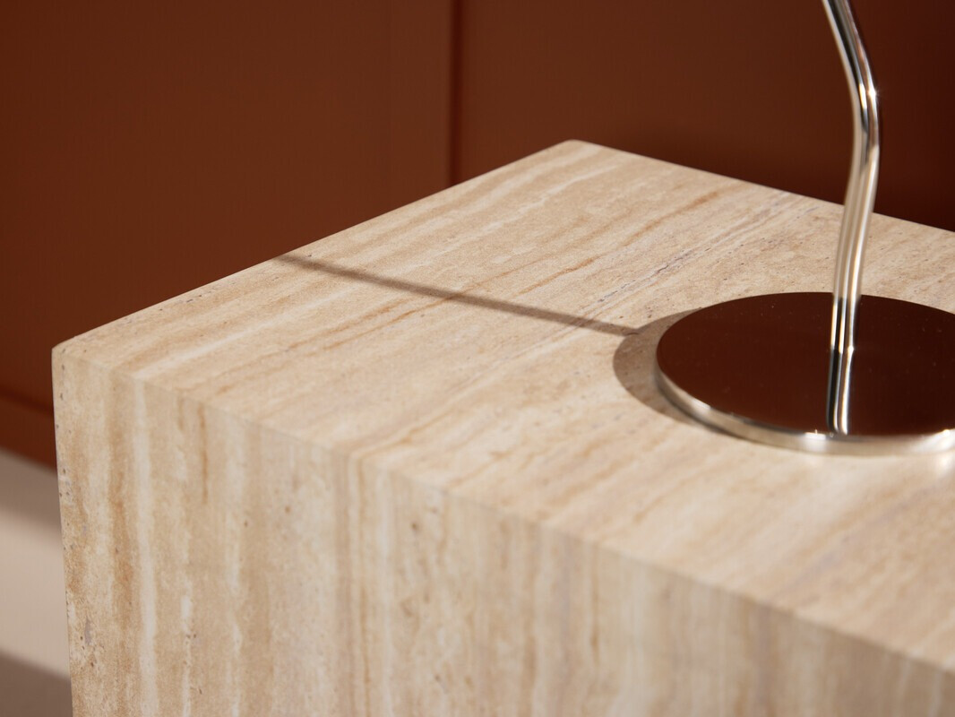 Mesa lateral Dallas 5005 (Claro Travertine)