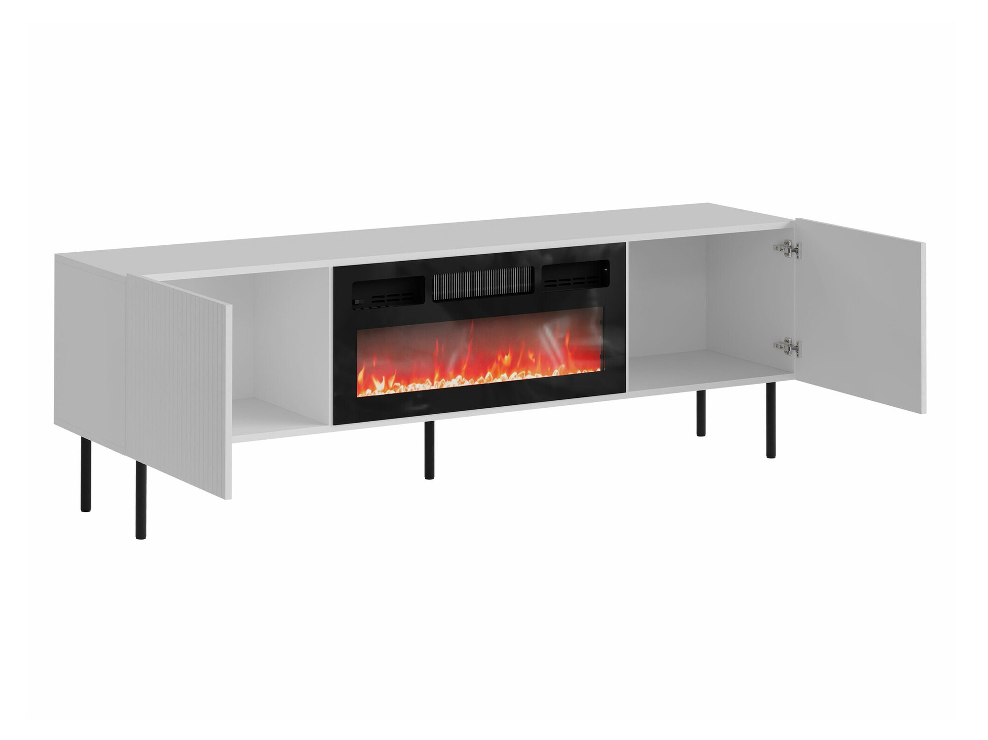 Móvel de TV Charlotte 210 (Preto)