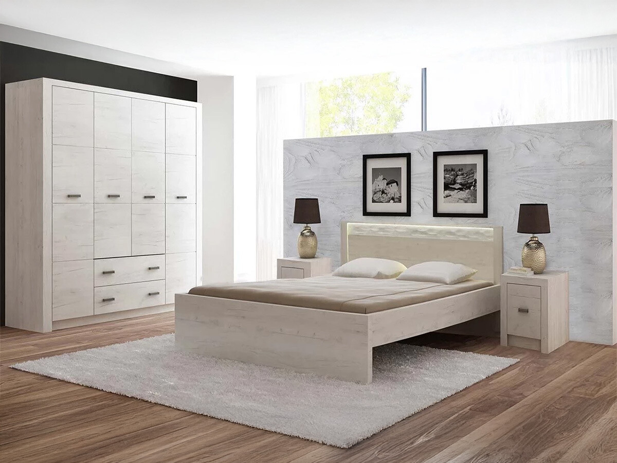 Cama Serfeno 117 (Branco craft)