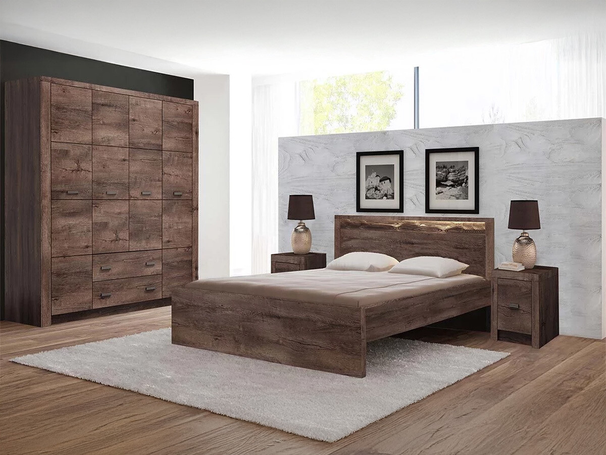 Mesa de cabeceira Serfeno 118 (Freixo escuro)