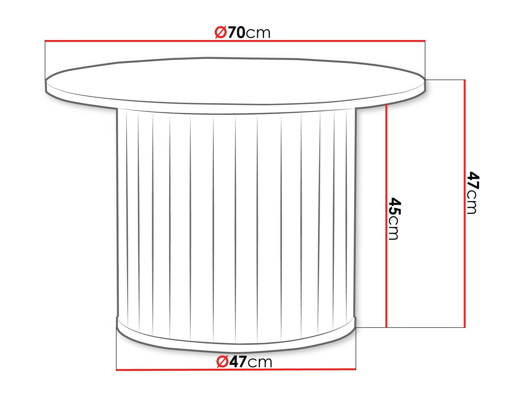 Mesa de centro Novmono 118