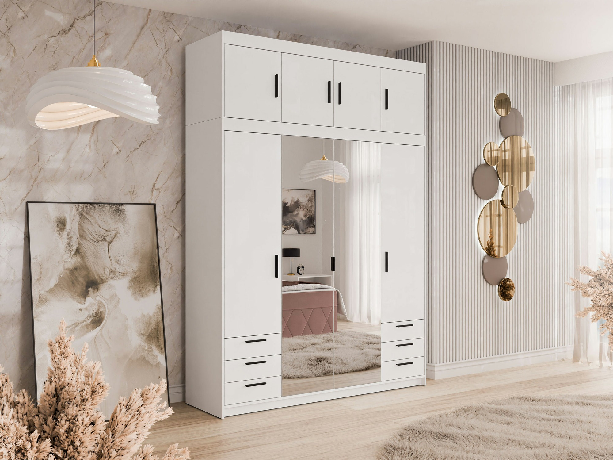 Roupeiro Novduni 120 (Branco)