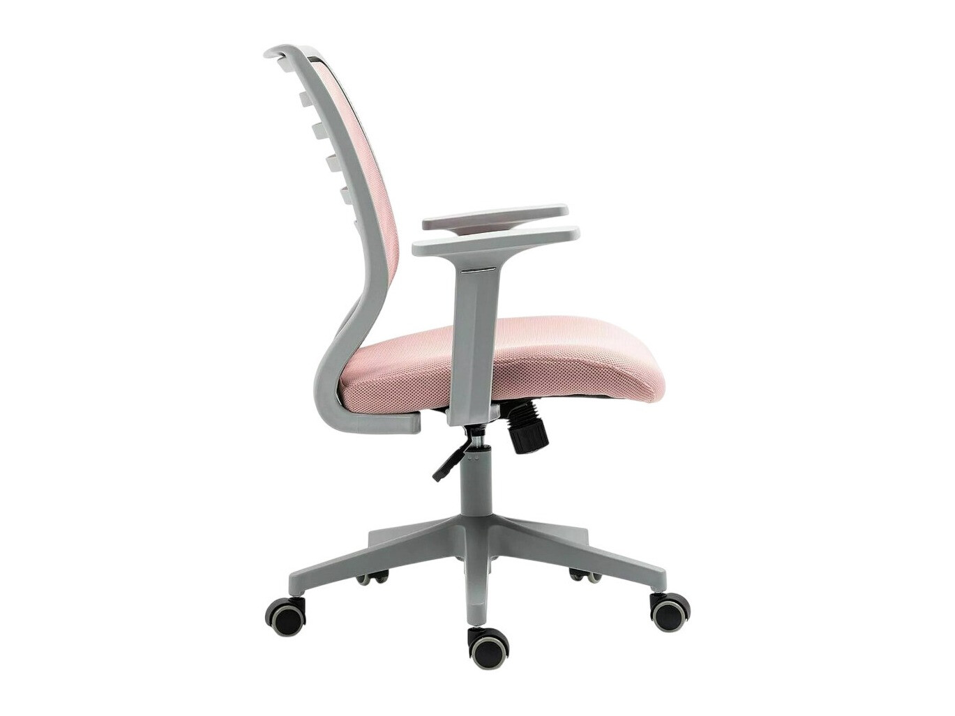 Cadeira de escritório Detroit 694 (Cinzento + Rosa)