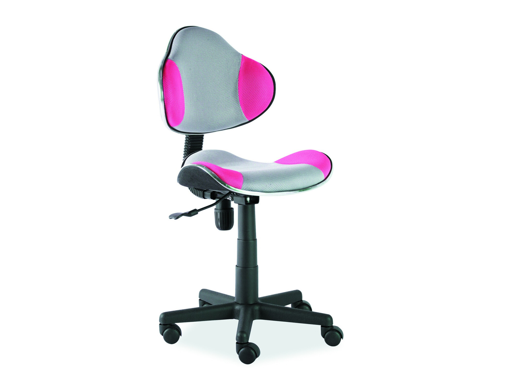 Cadeira para crianças Detroit 691 (Cinzento + Rosa)