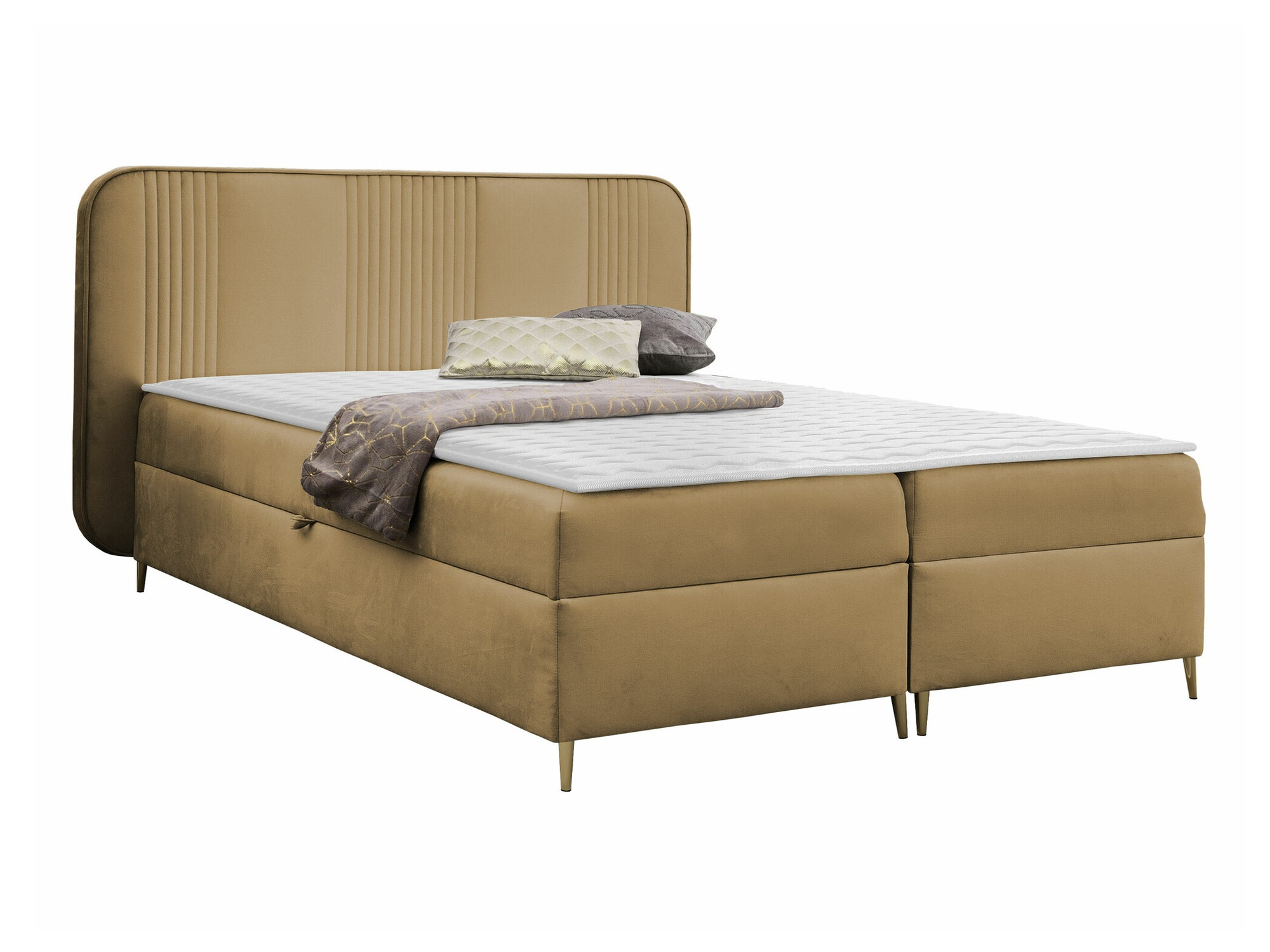 Cama continental Baltimore 196 (Magic Velvet 2206)