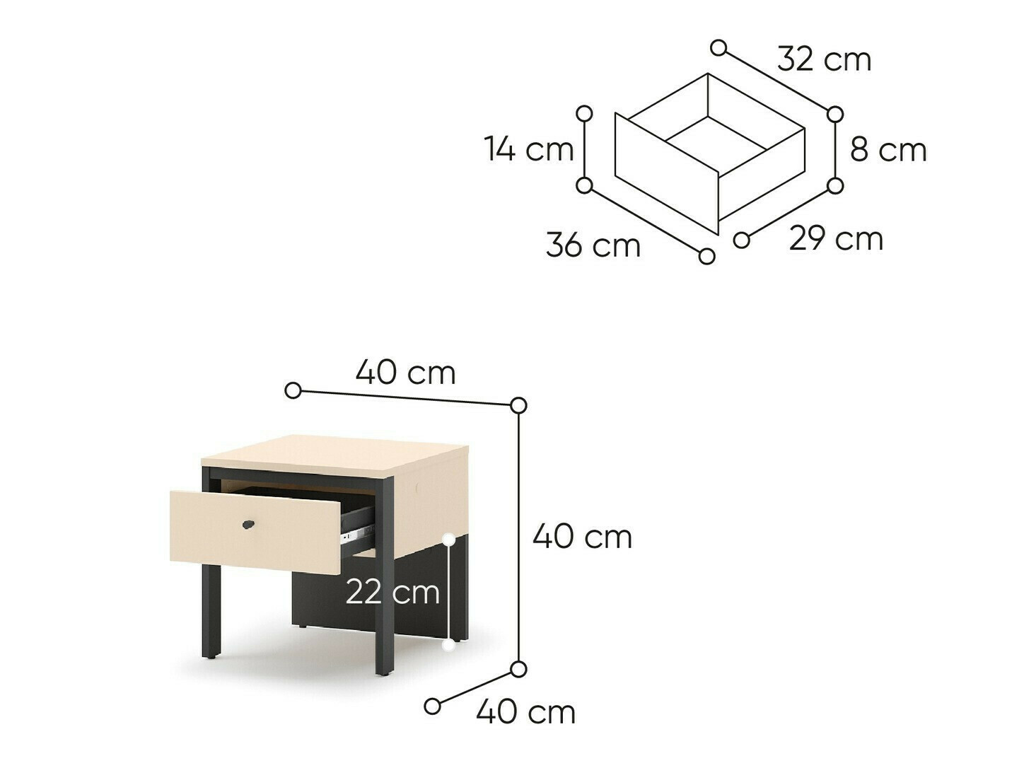 Conjunto para quarto Virmoro 106