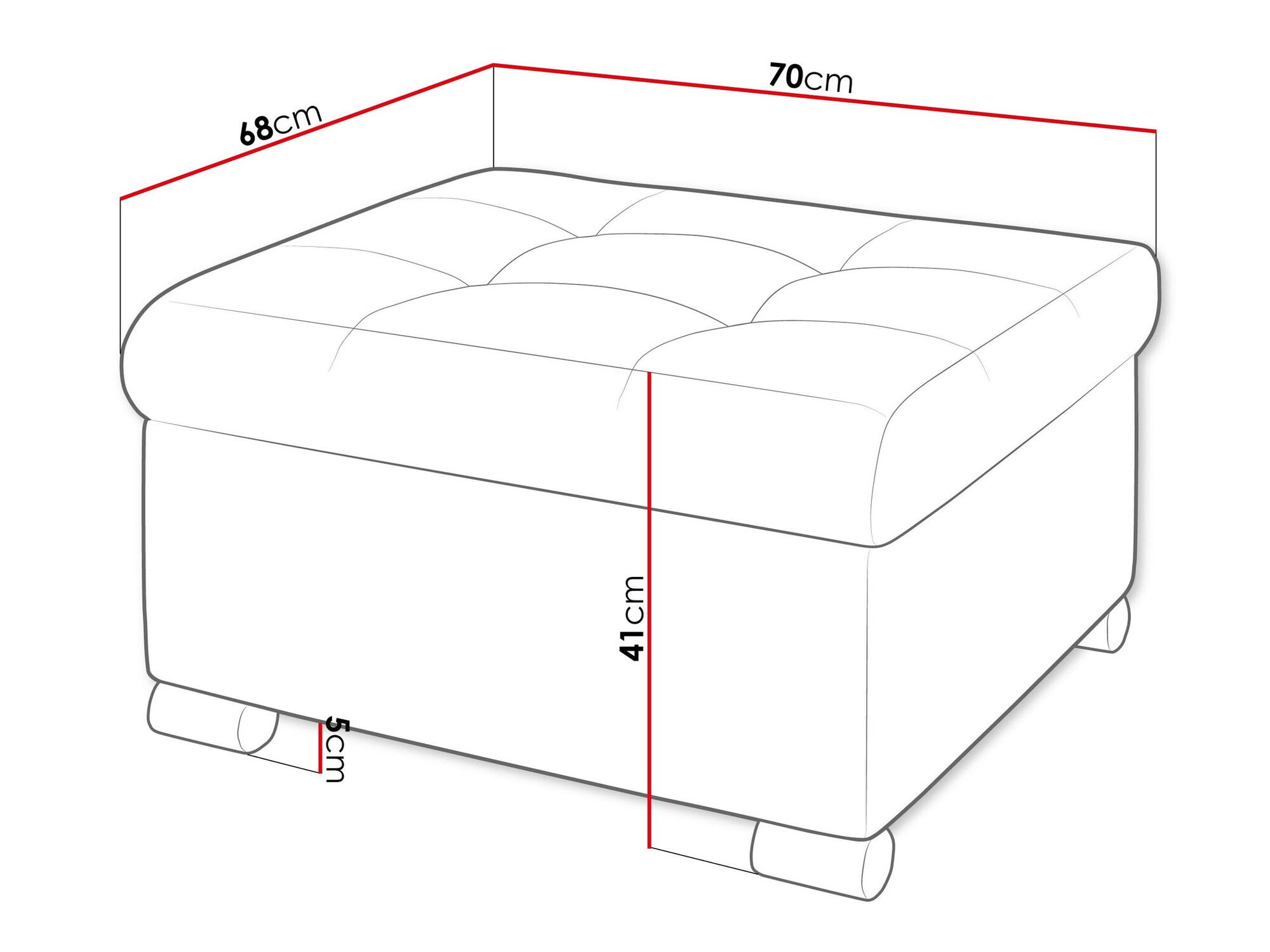 Pufe Comfivo 115 (Clara 215.02)