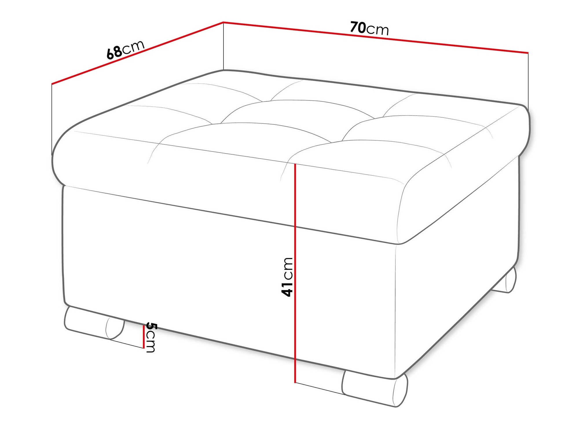 Pufe Comfivo Gemma (Clara 215.10)