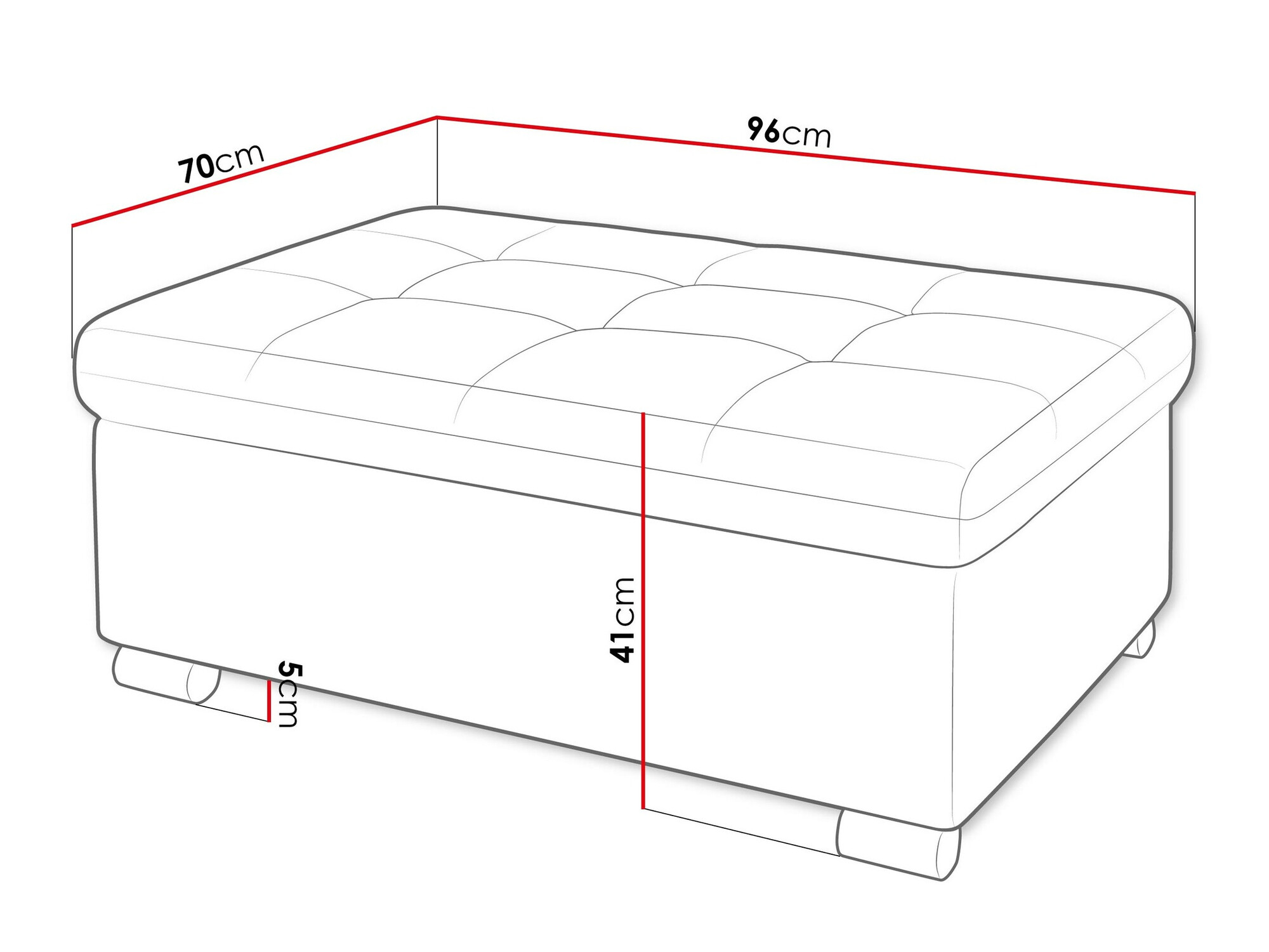 Banco estofado Comfivo 118 (Clara 215.03)