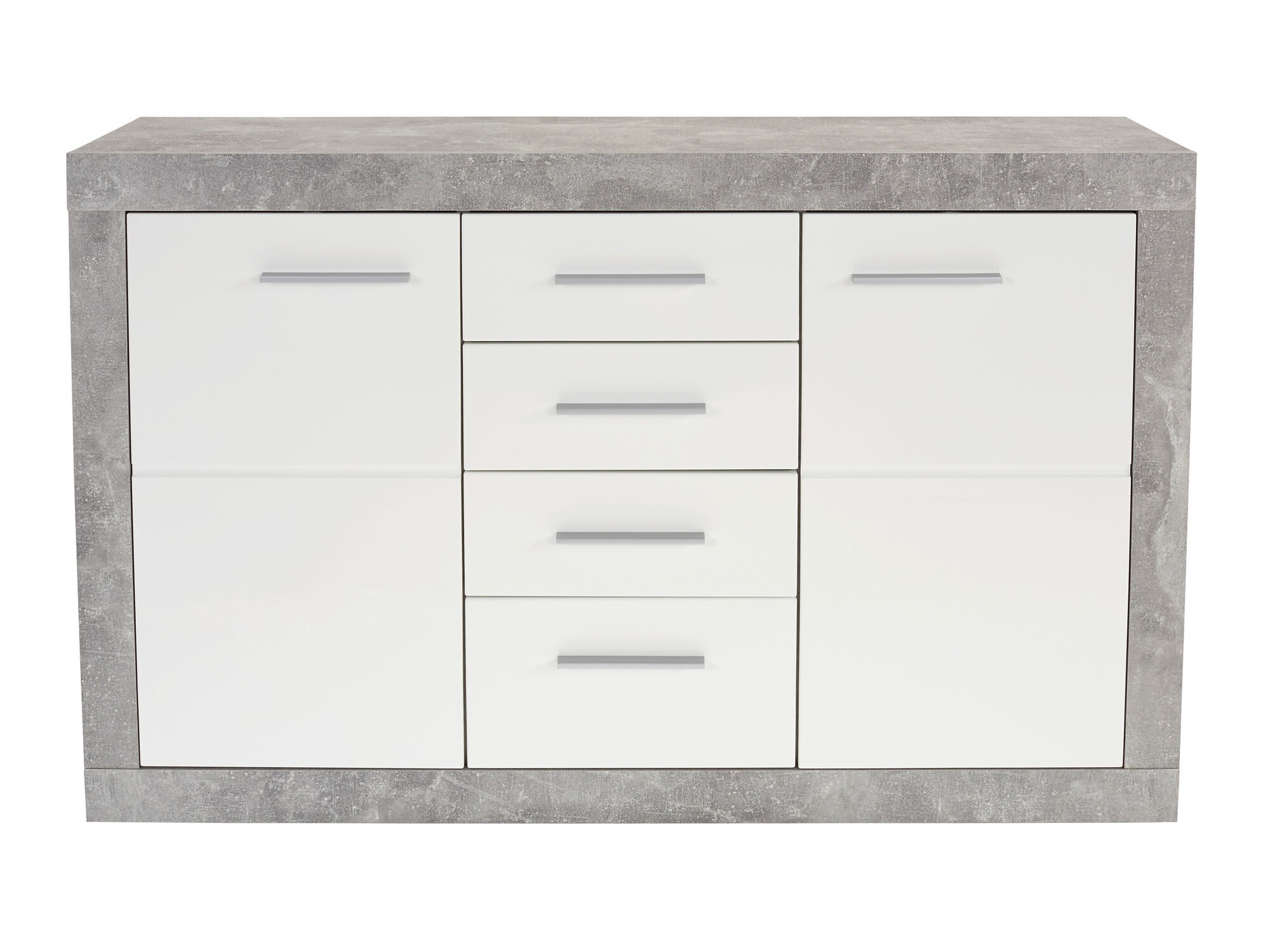 Cómoda Romfera 100 (Branco + Cinzento)