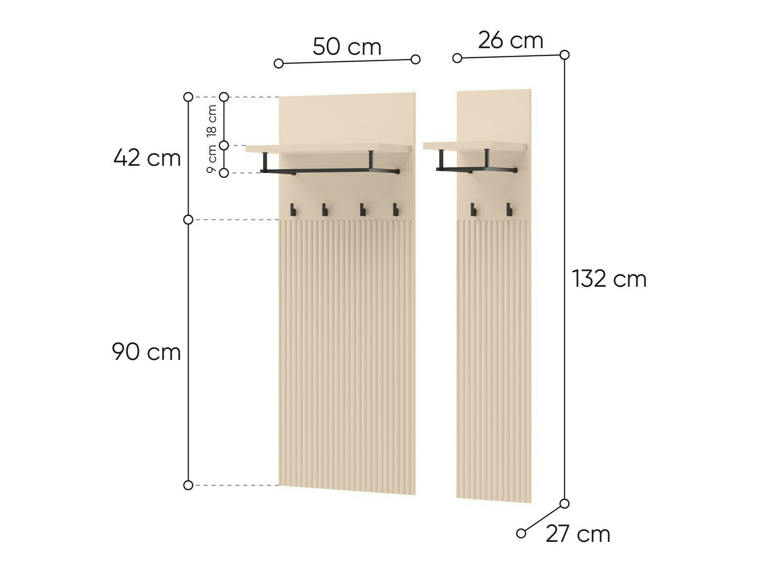 Conjunto para corredor Lorfera 119