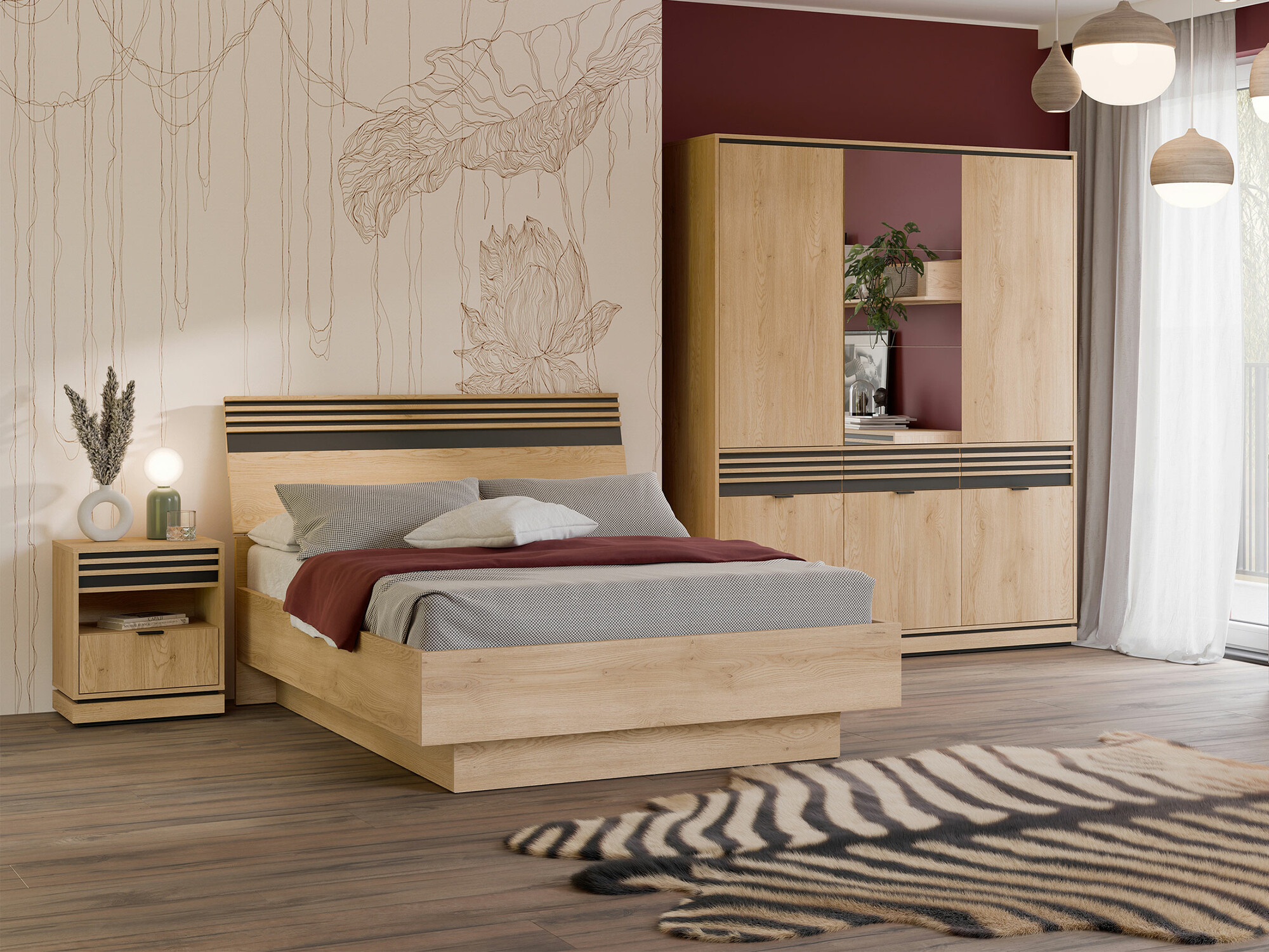 Conjunto para quarto Cavtole 121