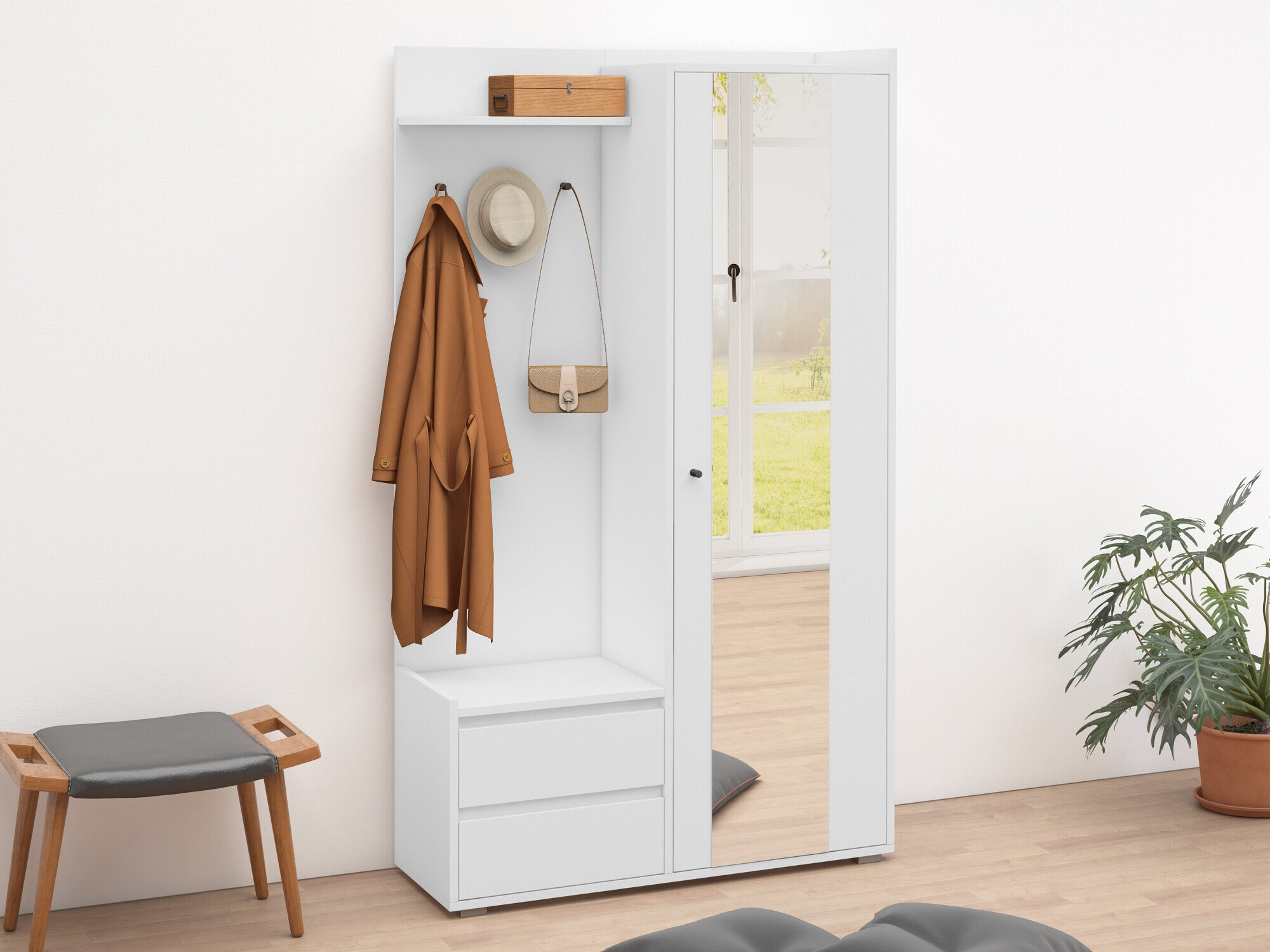 Conjunto para corredor Denton 1446 (Branco)