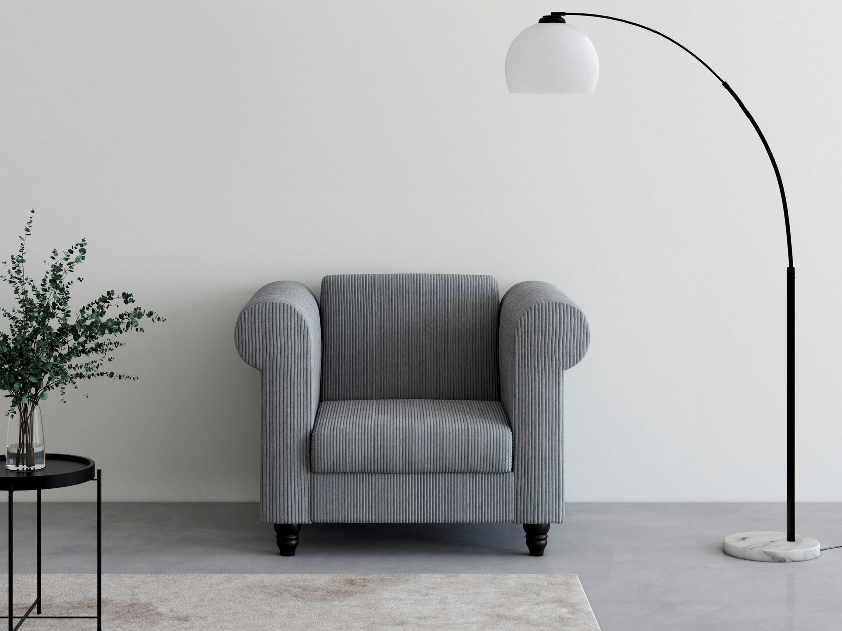 Poltrona Tulsa 675 (Cinzento)