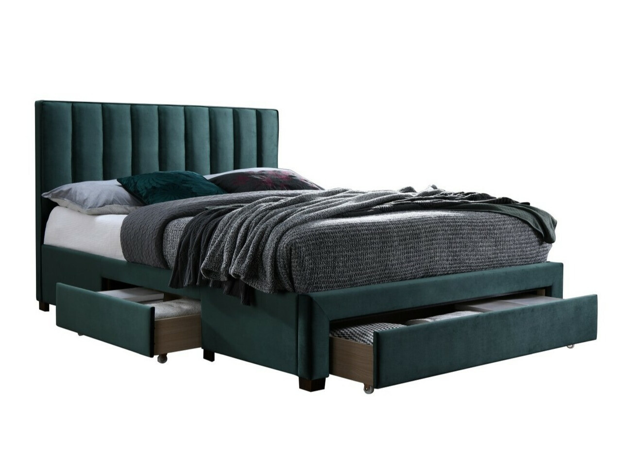 Cama Houston 869 (Verde escuro)
