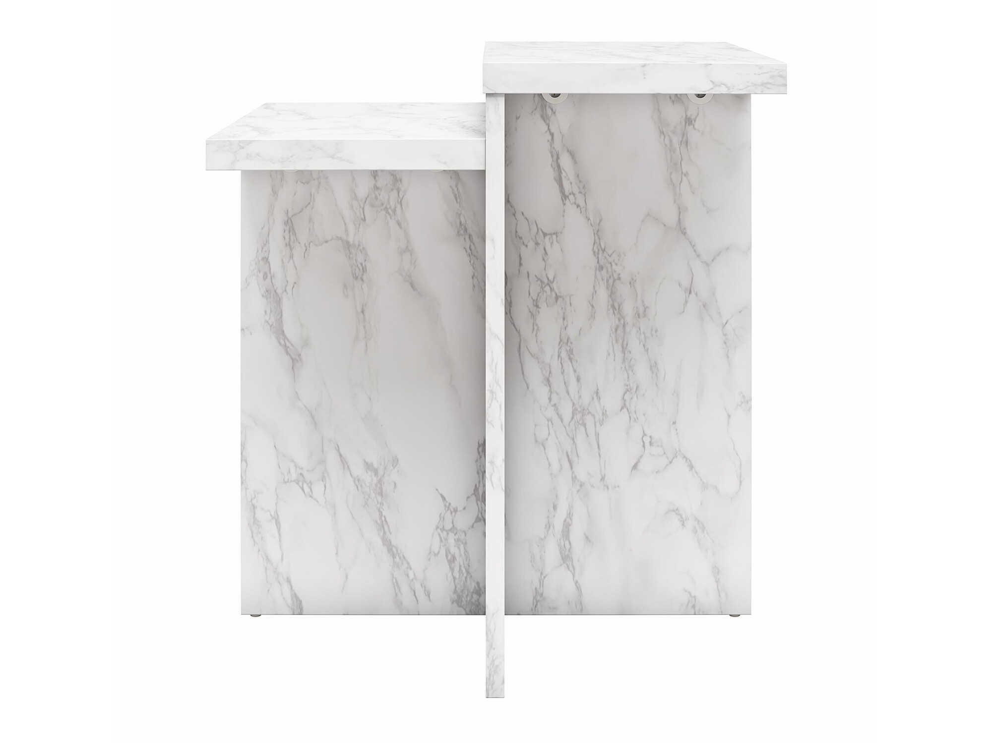 Mesa de centro CosmoLiving by Cosmopolitan 169 (Marmore branco)