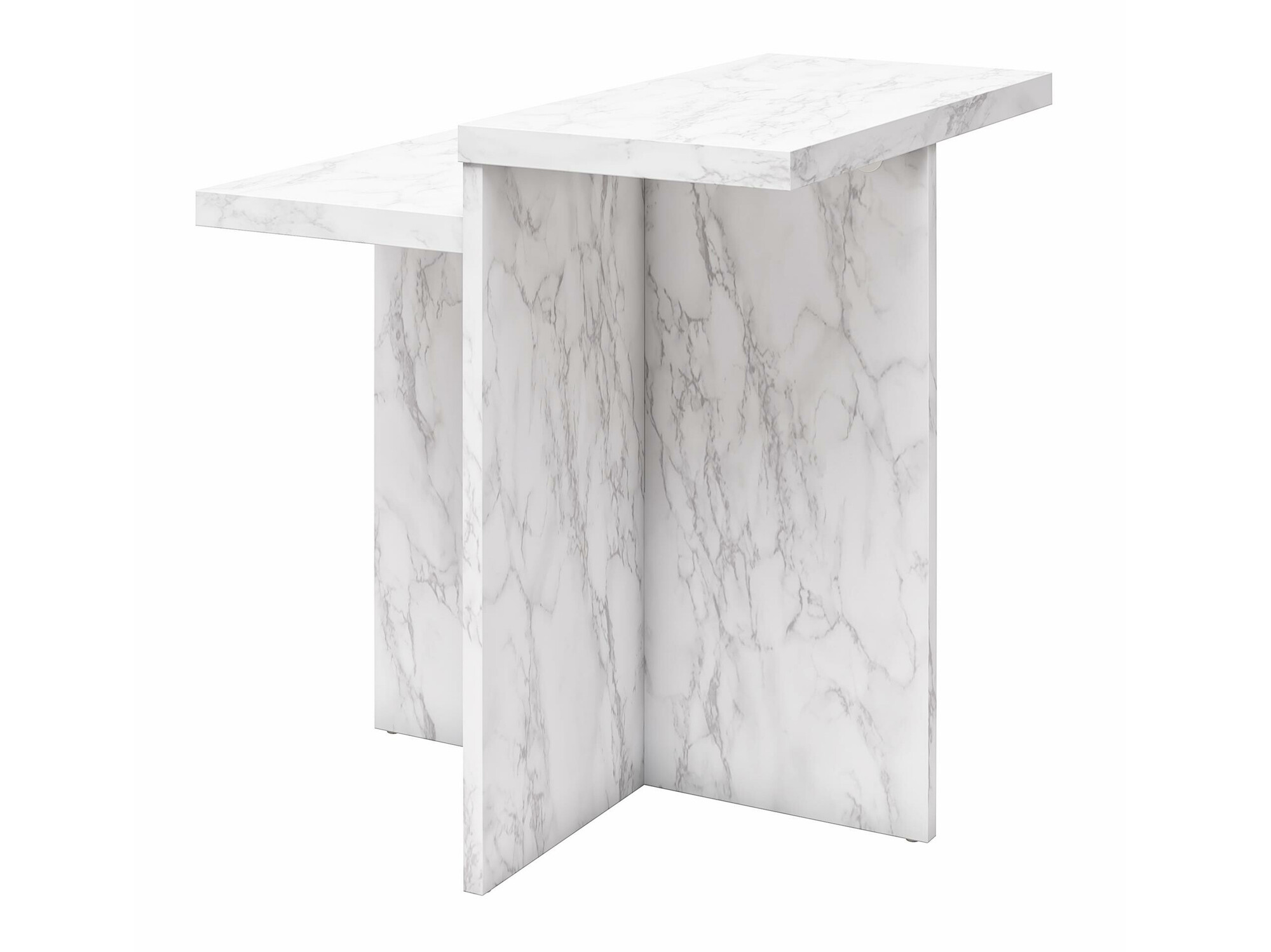 Mesa de centro Tulsa 748 (Marmore branco)