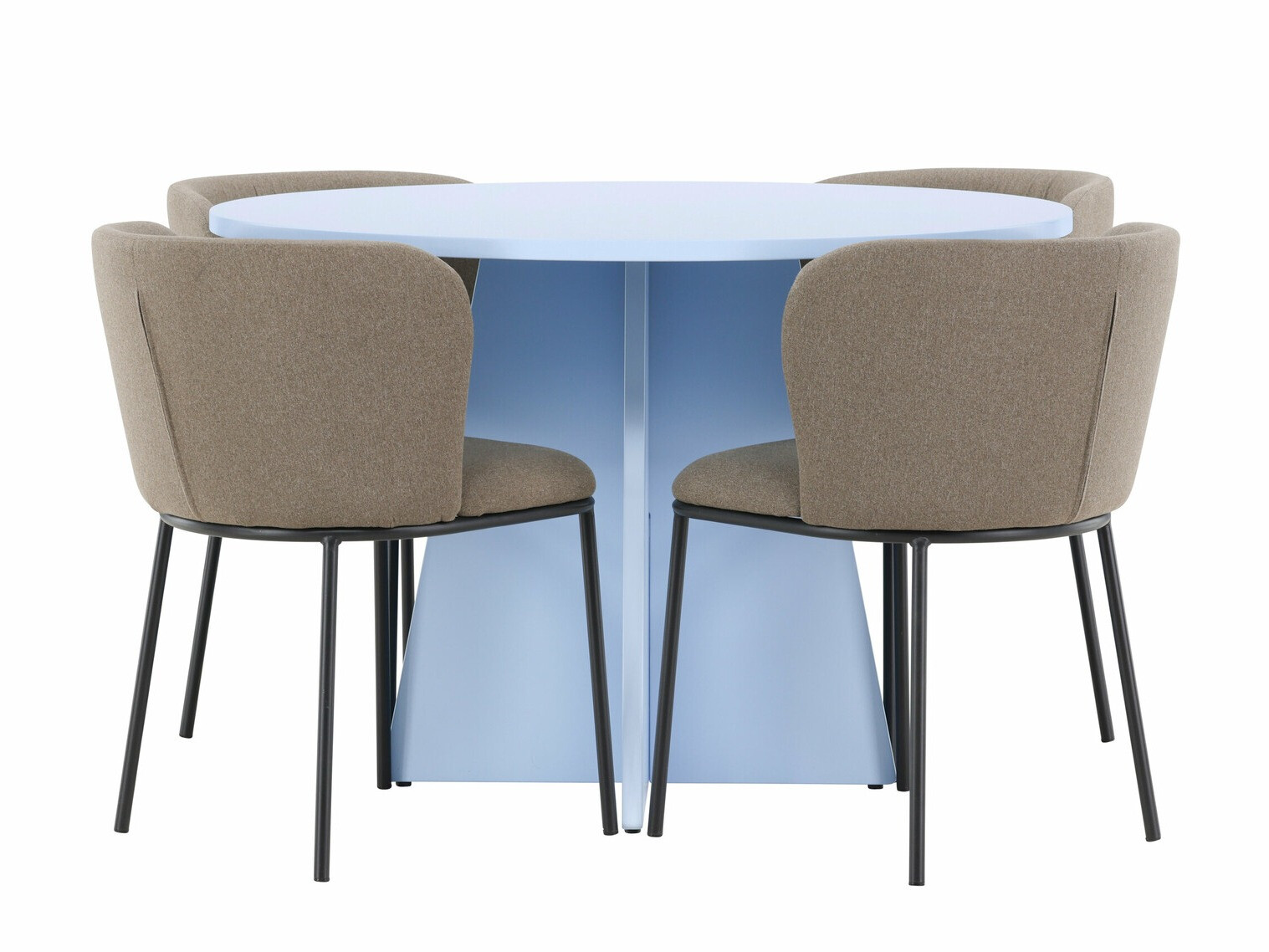 Conjunto para refeições Dallas 4746 (Castanho)