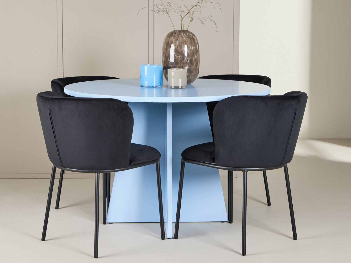 Conjunto para refeições Dallas 4746 (Preto)