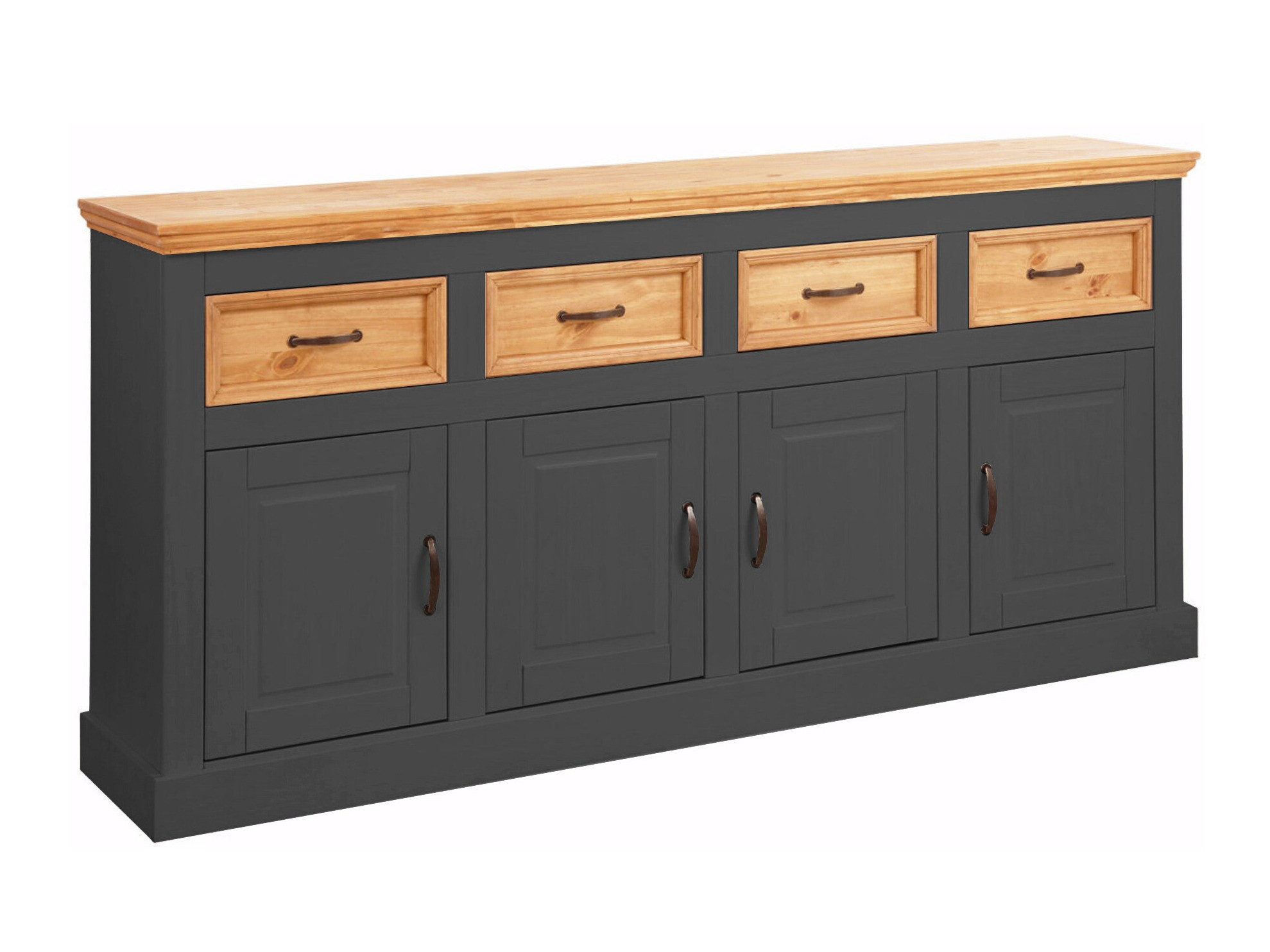 Cómoda Tolelio 106 (Antracite + Pinheiro)