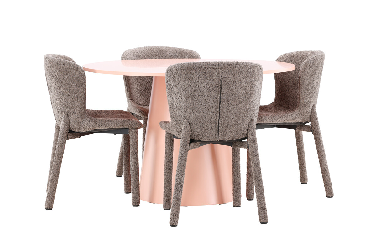 Conjunto para refeições Dallas 4751 (Castanho)