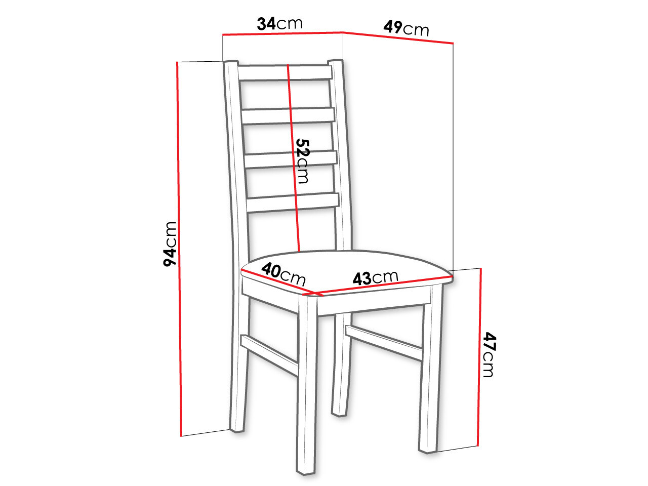 Cadeira Victorville 171 (Preto)