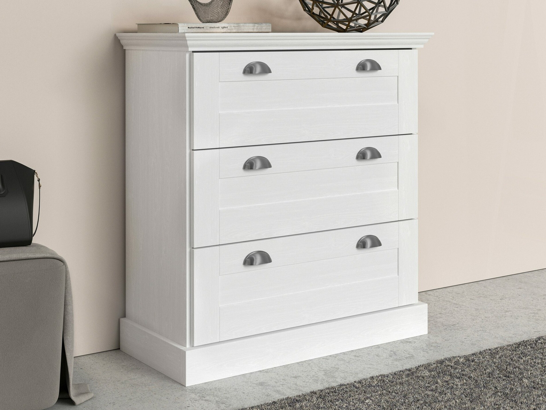 Cómoda Salfelo 102 (Branco)