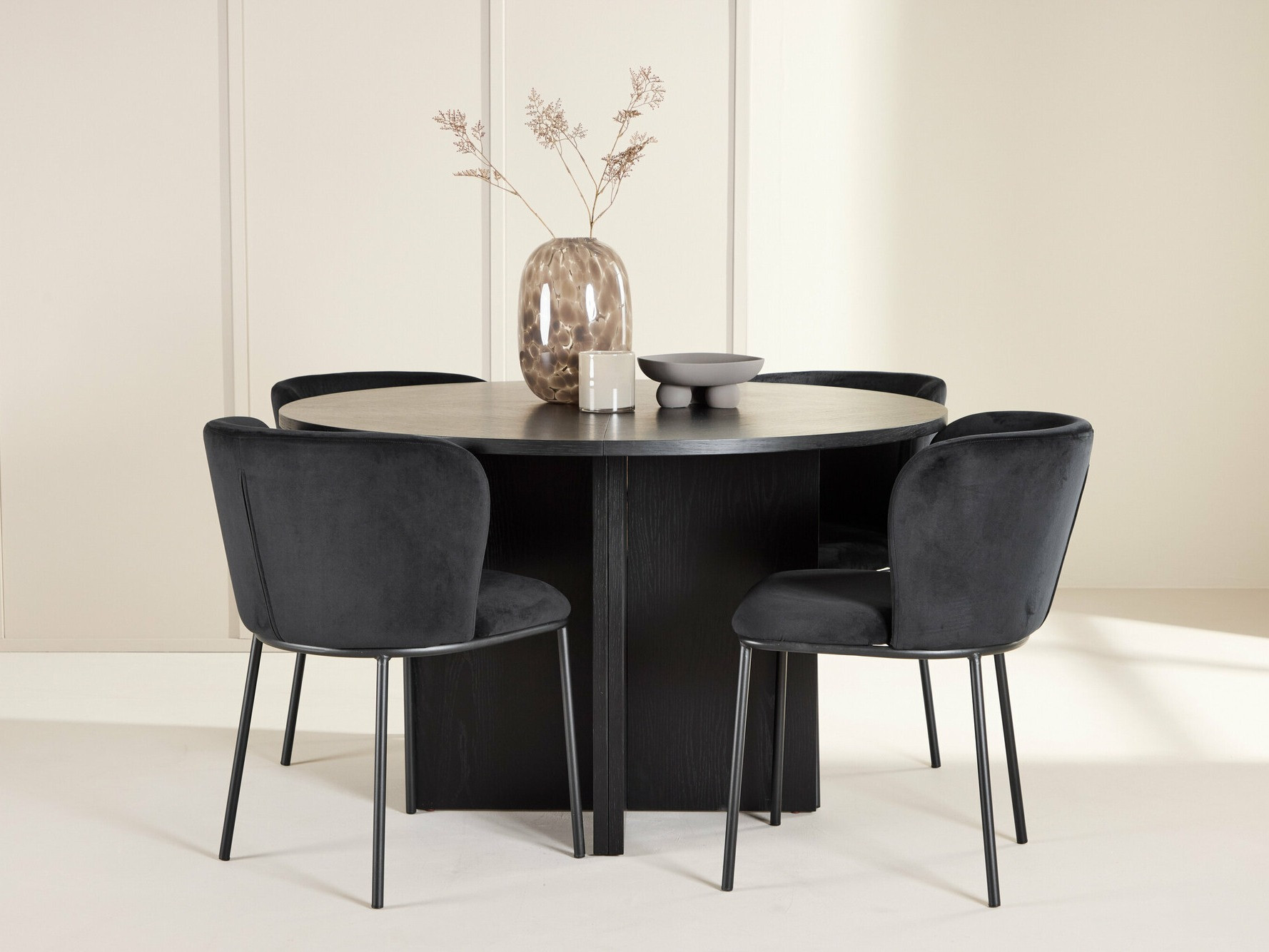 Conjunto para refeições Dallas 4761 (Preto)