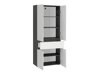 Armário colocado para casa de banho Soncamu 113 (Branco + Antracite)