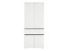 Armário colocado para casa de banho Soncamu 113 (Branco + Antracite)