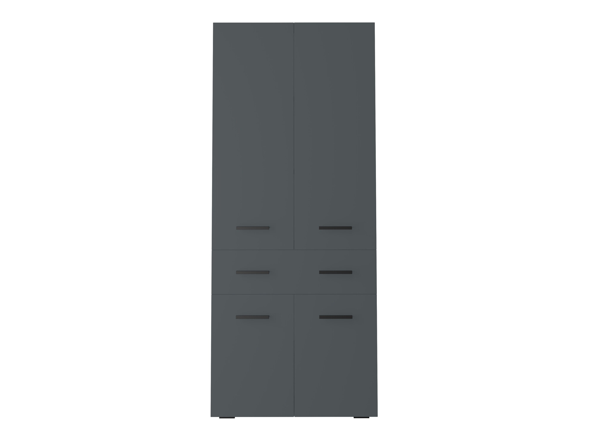 Armário de casa de banho de chão para lavatório Larlori 107 (Antracite)