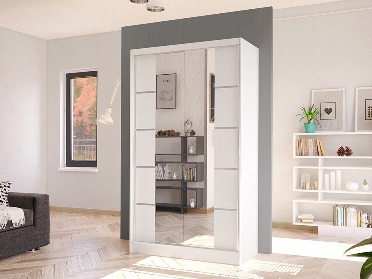 Roupeiro Closico Fractor V (Branco)