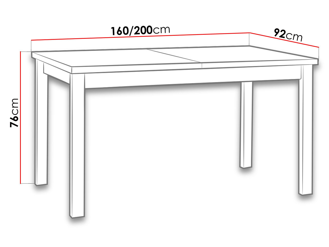 Mesa Victorville 177 (Branco craft)