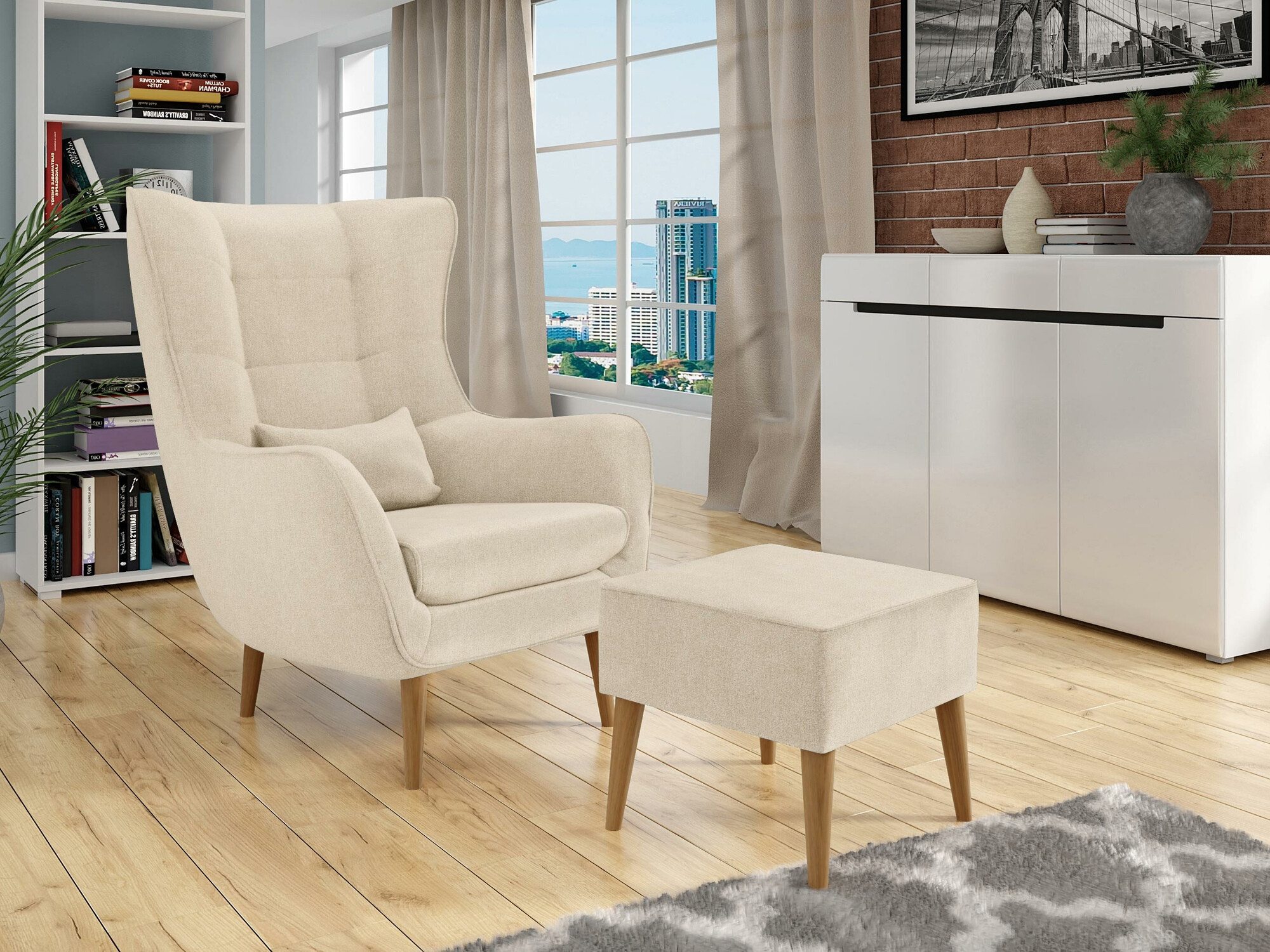 Pufe Comfivo Ulmus I (Alfa 01)