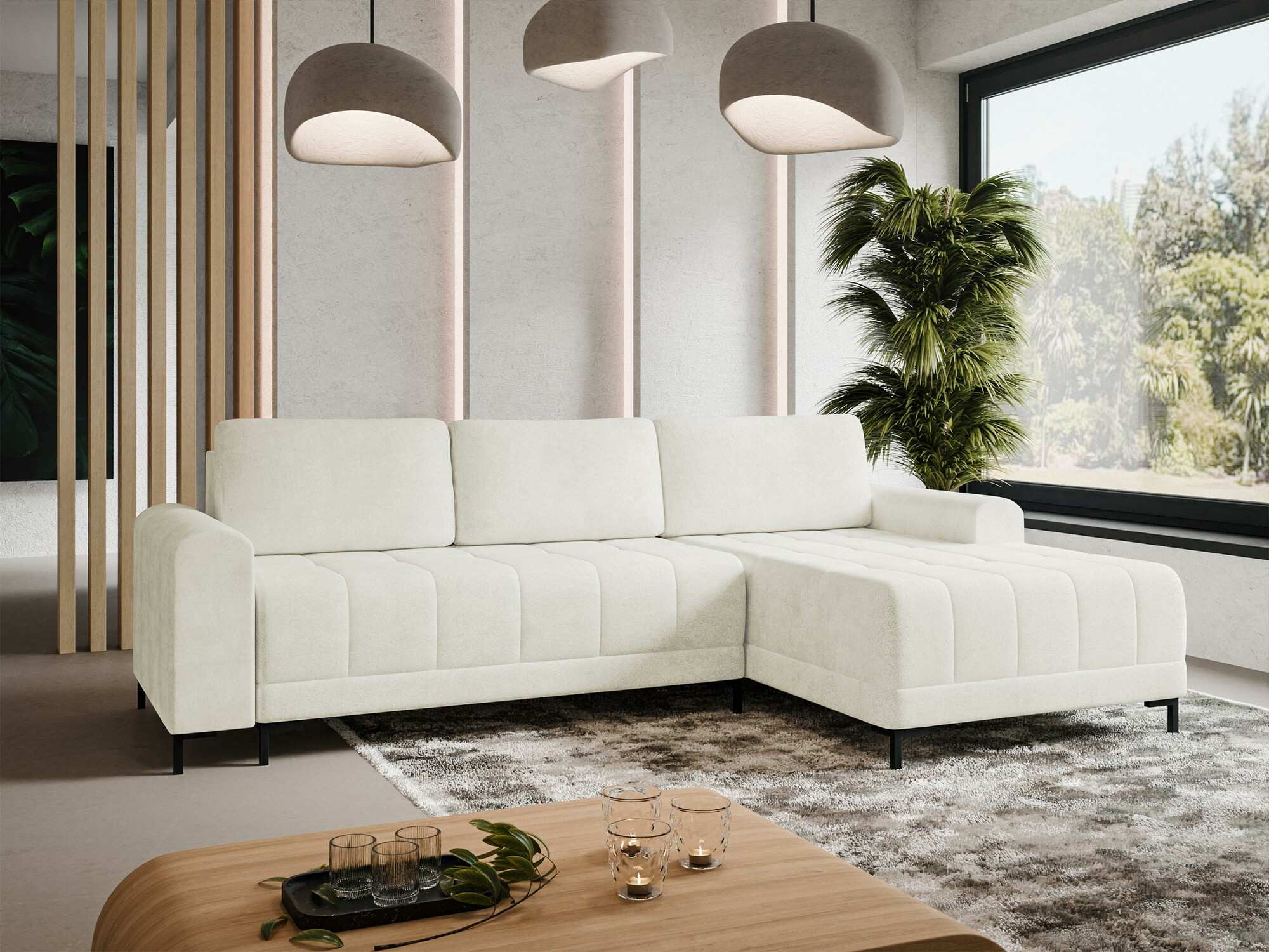 Sofá de canto Stonecrest 100 (Velo 621)