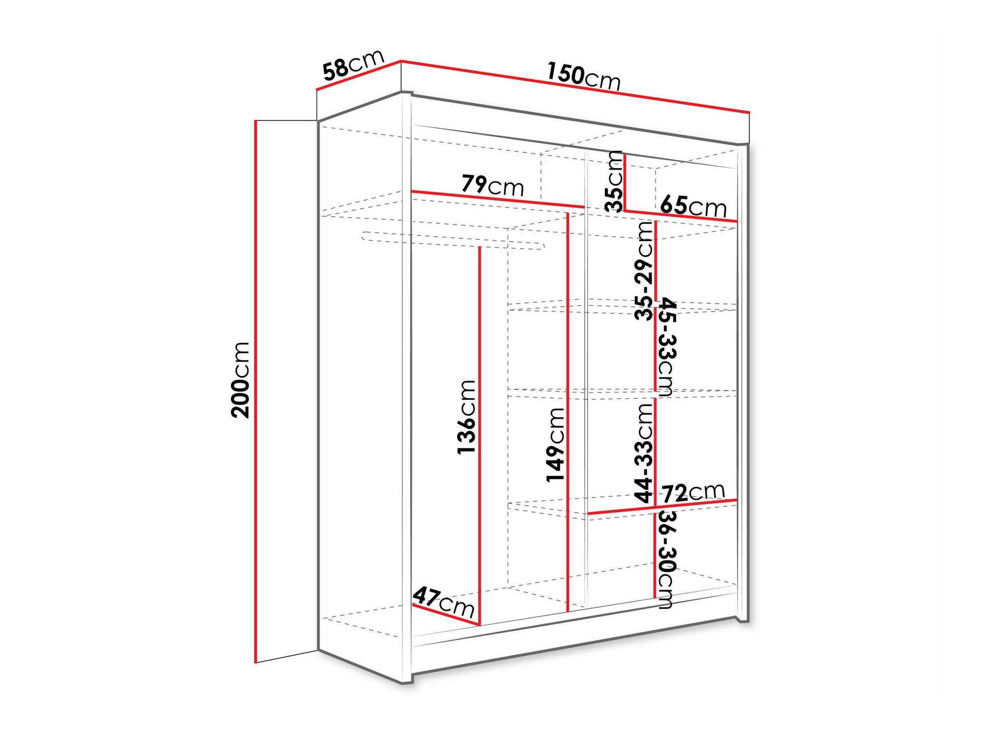 Roupeiro Closico 103 (Caxemira)