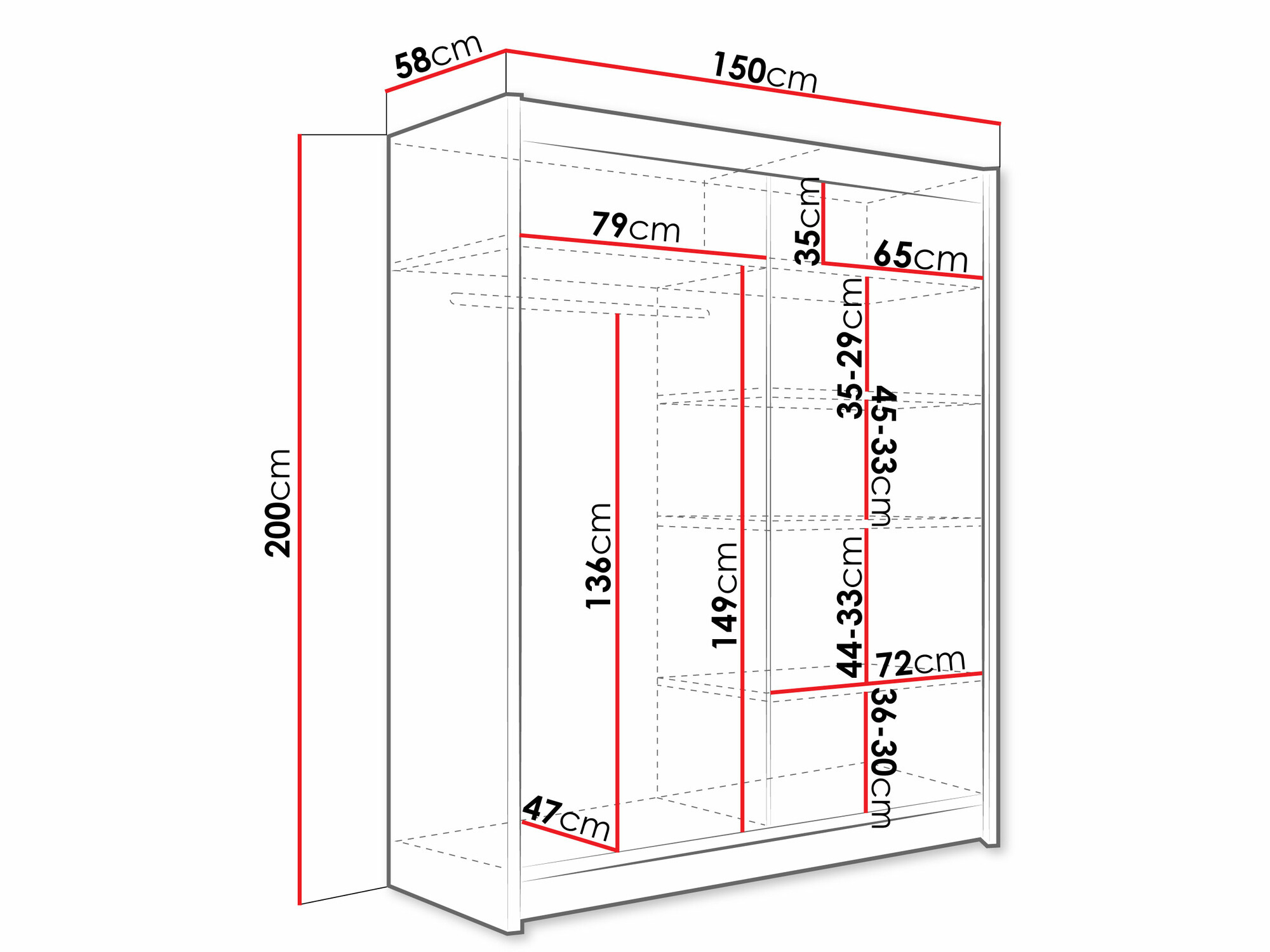 Roupeiro Closico Camera IX (Trufa carvalho)