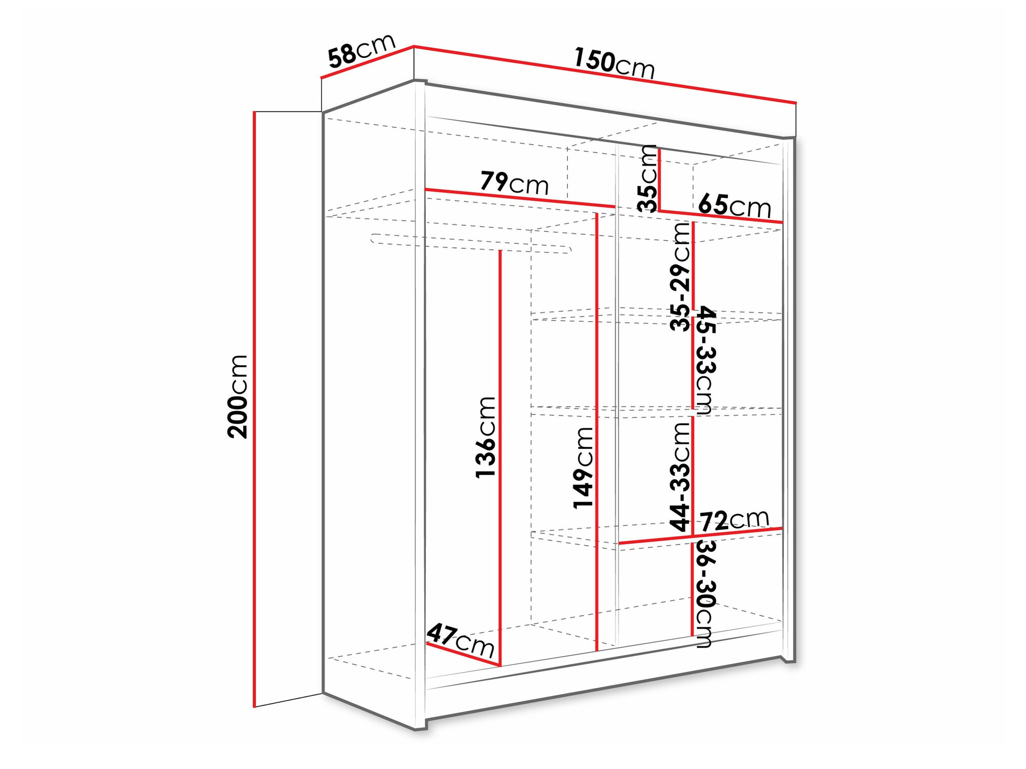 Roupeiro Closico Camera XII (Trufa carvalho)