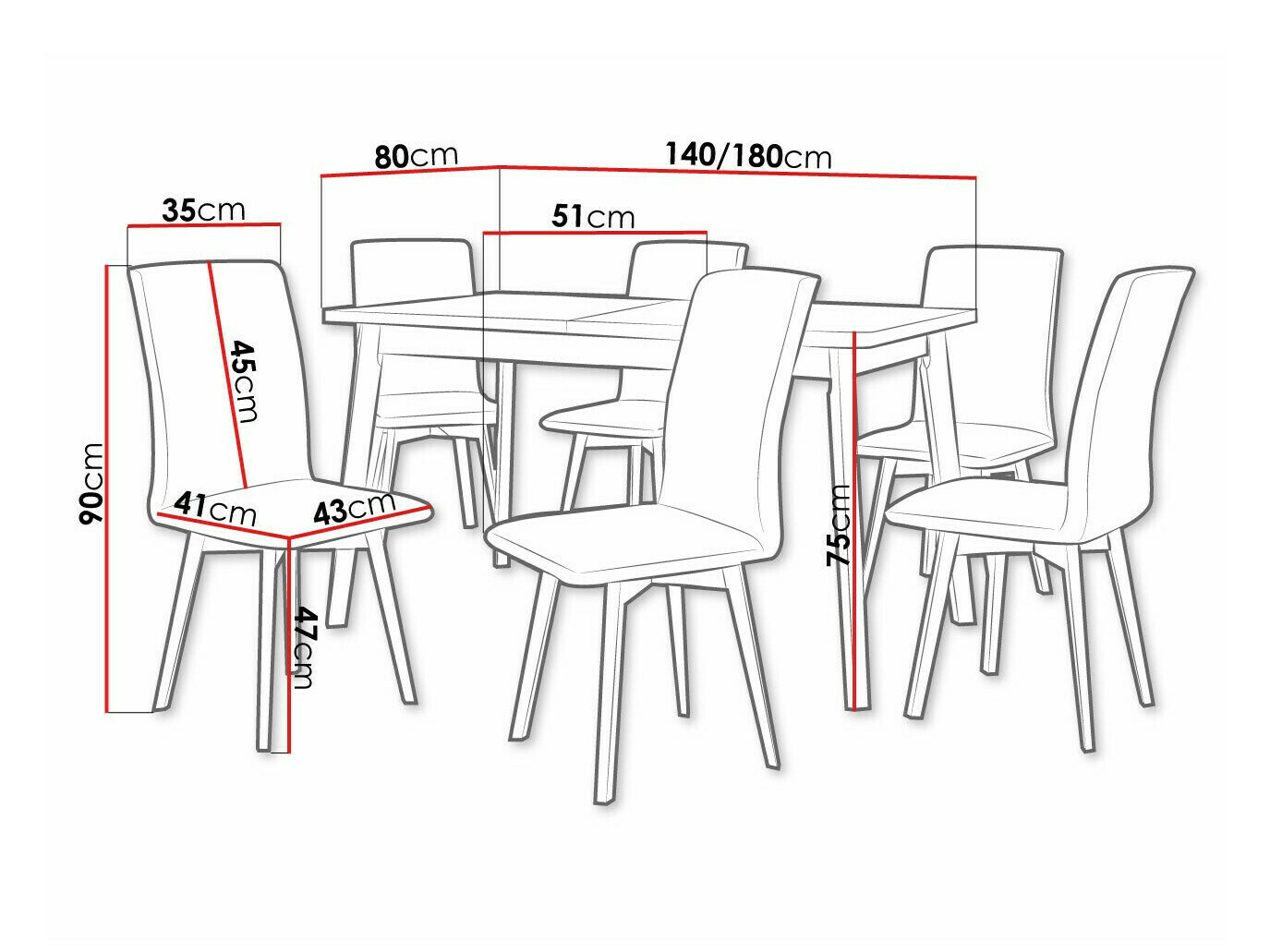 Conjunto para refeições Victorville 323 (Soro 28)